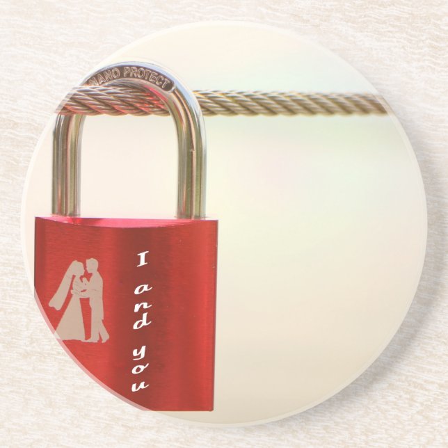 Lock of love coaster (Front)
