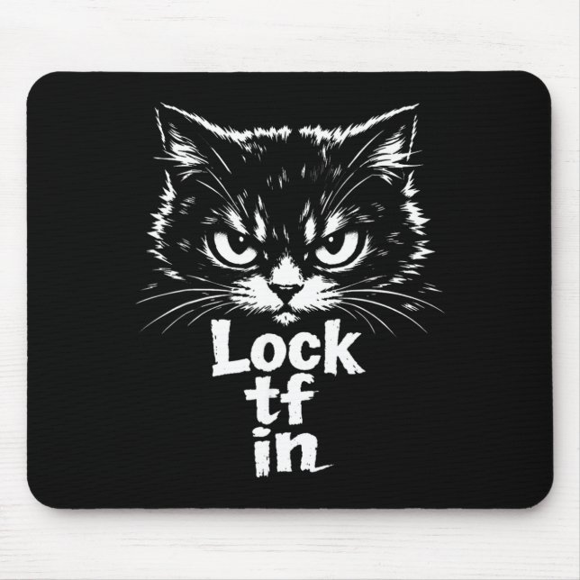 Lock TF in Cat Mouse Mat (Front)