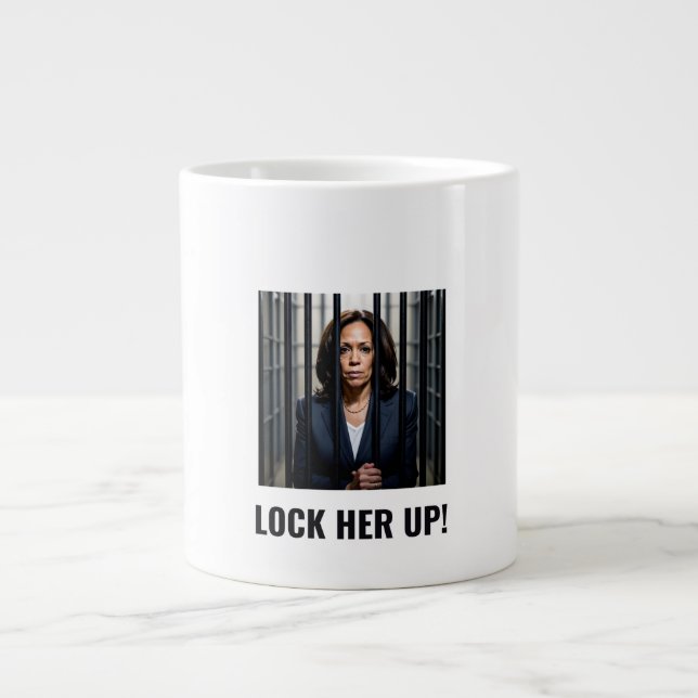Lock Up Kamala Speciality Coffee Mug (Front)