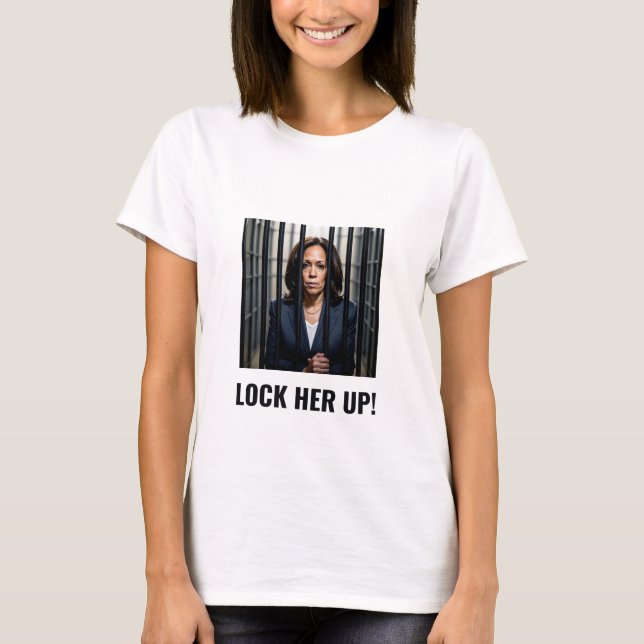 Lock Up Kamala T-Shirt (Front)