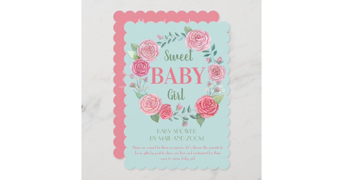 Lockdown Baby Shower Invitation Zazzle