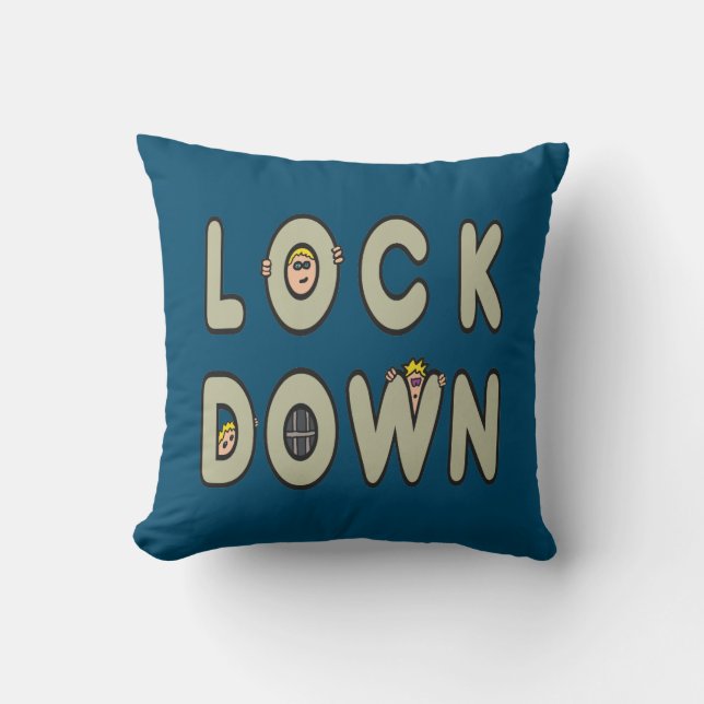 Lockdown Cushion (Front)