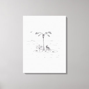 Lockdown Enforced canvas print