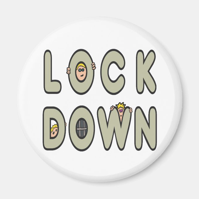 Lockdown Magnet (Front)