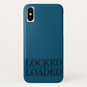 Locked and Loaded Chastity design iPhone X Case