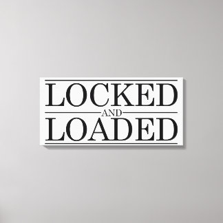 Locked in Chastity Canvas Print