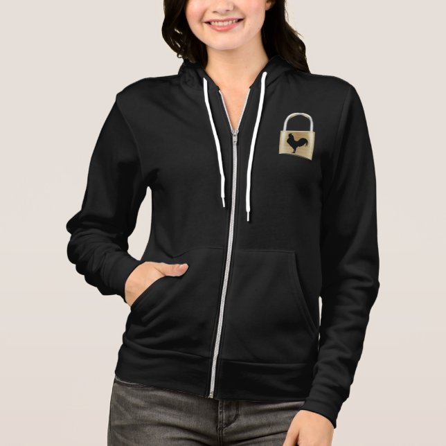 Locked in Chastity Hoodie (Front)
