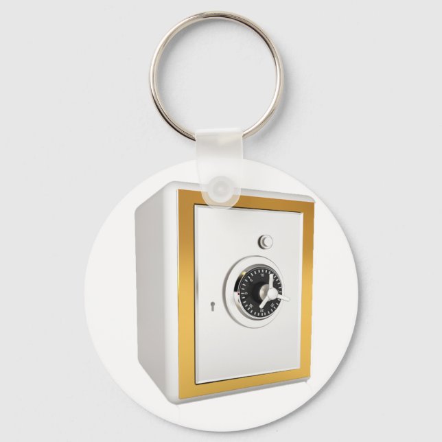 Locked Safe Keychain (Front)