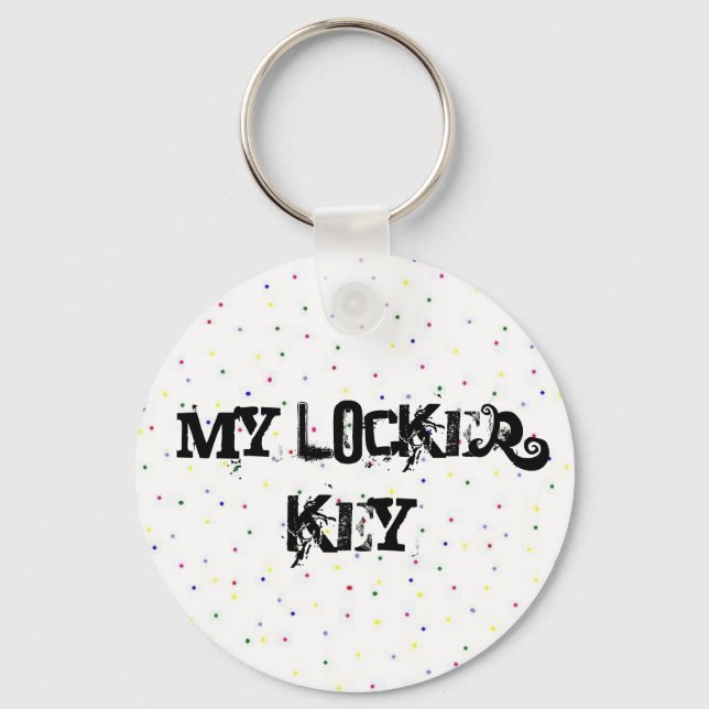 Locker -Gym Key Key Ring (Front)