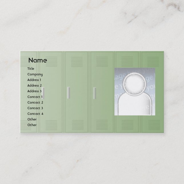 Lockers - Business Card (Front)