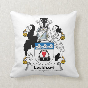Lockhart Family Crest Cushion