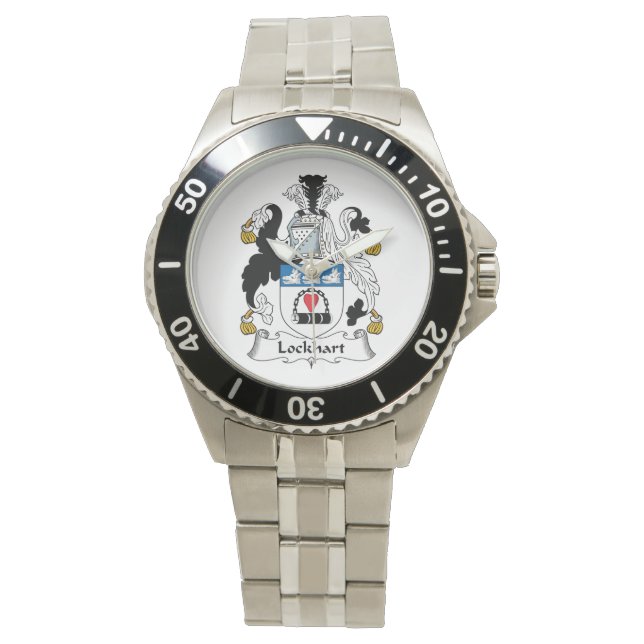 Lockhart Family Crest Watch (Front)