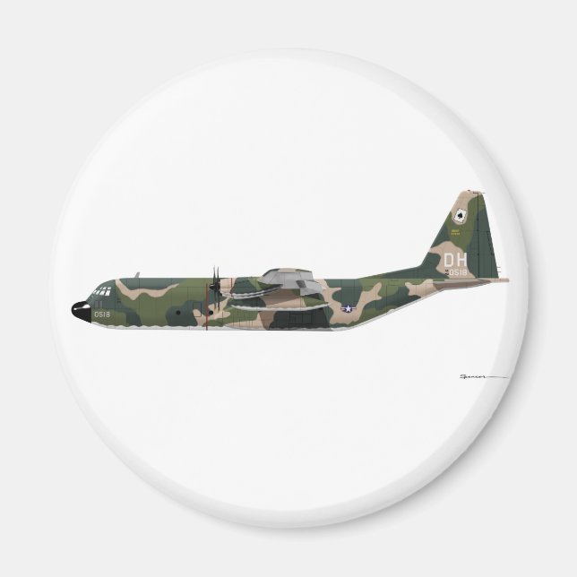 Lockheed C-130 Hercules Vietnam Magnet (Front)
