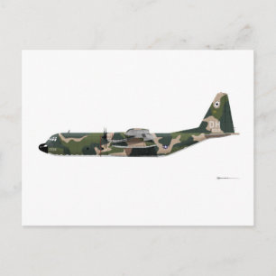 Lockheed C-130 Hercules Vietnam Postcard