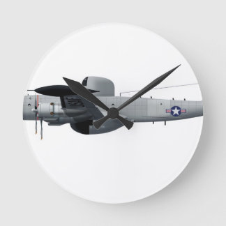 Lockheed EC-121 Warning Star "Triple Nickel" Round Clock