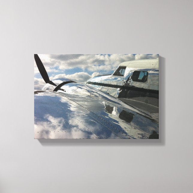 Lockheed Electra Canvas Print (Front)
