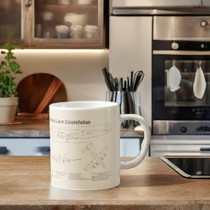 Lockheed L-1049 Super Constellation - Plans SD Coffee Mug