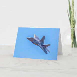 Lockheed Martin F-22A Raptor Greeting Card