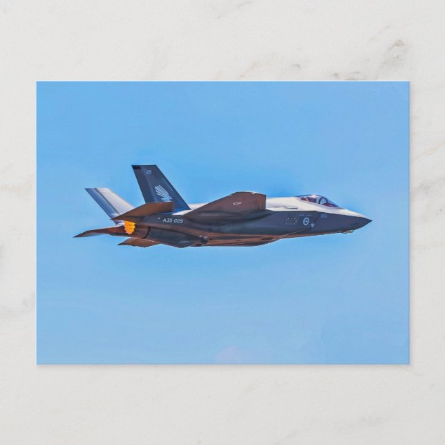 Lockheed Martin F-35A Lightning II Postcard (Front)