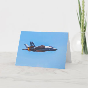 Lockheed Martin F-35A Lightning II Thank You Card