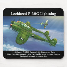 Lockheed P-38G Lightning Aeroplane
