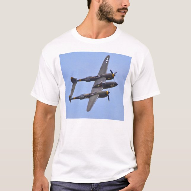Lockheed P-38J Lightning T-Shirt (Front)