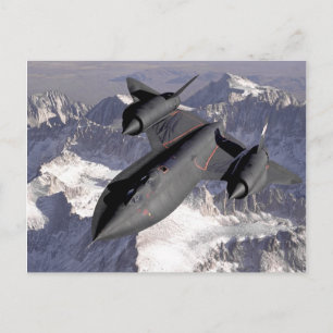 Lockheed SR-71 Blackbird - Postcard