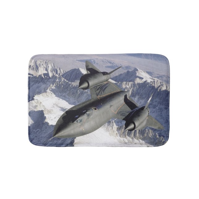 Lockheed SR-71B Blackbird Bath Mat (Front)