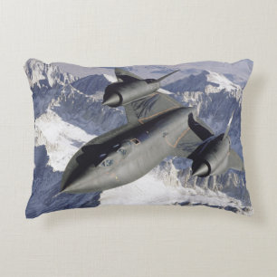 Lockheed SR-71B Blackbird Decorative Cushion