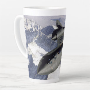 Lockheed SR-71B Blackbird Latte Mug
