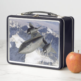 Lockheed SR-71B Blackbird Metal Lunch Box