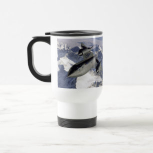 Lockheed SR-71B Blackbird  Travel Mug