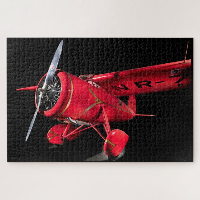 Lockheed Vega 5B, Amelia Earhart Jigsaw Puzzle (Horizontal)
