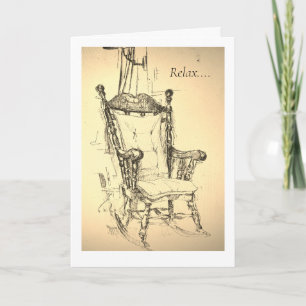 Locking Chair  ! Card