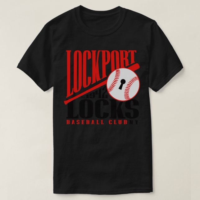 Lockport Locks T-Shirt (Design Front)