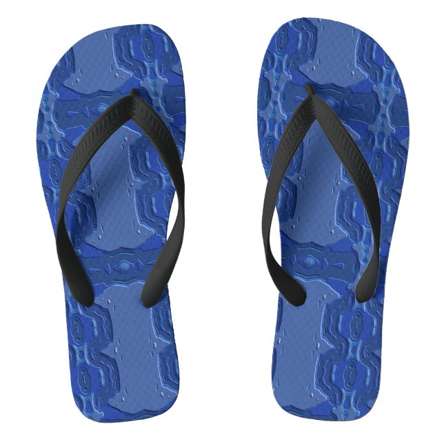 "Locks"  Flip Flops (Footbed)