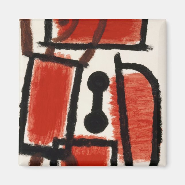 Locksmith (1940) by paul klee magnet (Front)