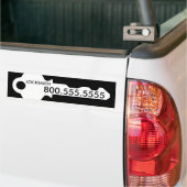LOCKSMITH BUMPER STICKER (On Truck)