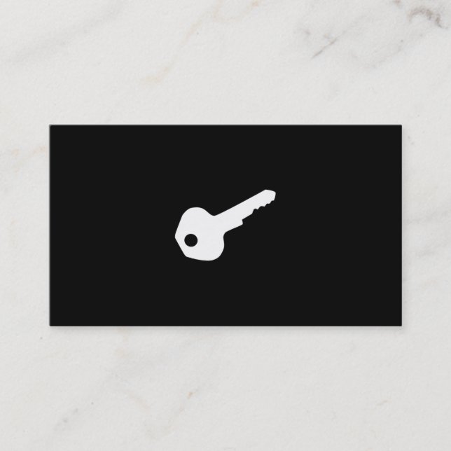 Locksmith Business Card (Front)