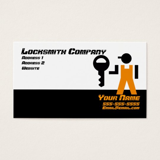 Locksmith Business Card