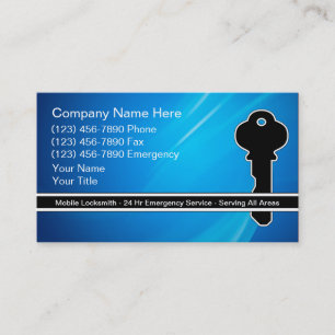 Locksmith Business Cards