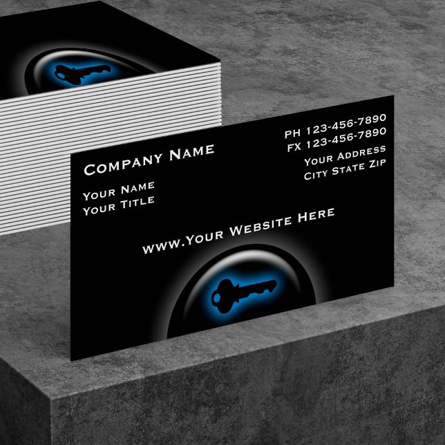 Locksmith Business Cards (Creator Uploaded)