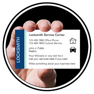 Locksmith Business Cards