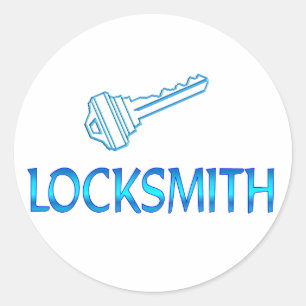 Locksmith Classic Round Sticker