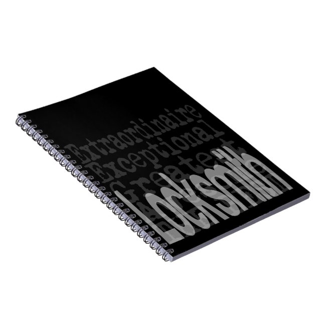 Locksmith Extraordinaire Notebook (Right Side)
