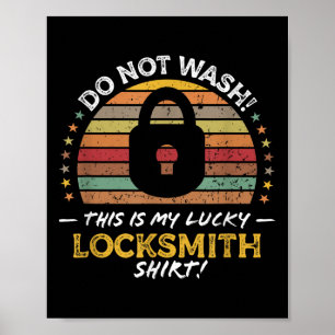 Locksmith Funny Quote, Lock Picker Graphic Poster