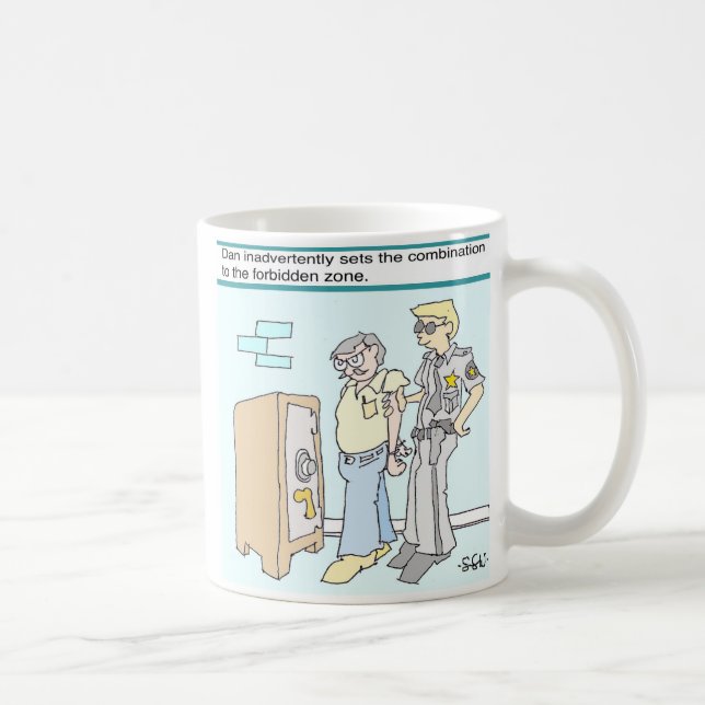 LOCKSMITH HUMOR COFFEE MUG (Right)
