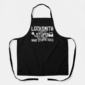 Locksmith Joke Smith Locksmithing Locksport Key Apron