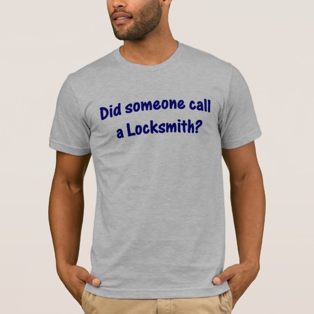 Locksmith T-shirt (Front)