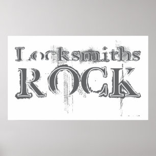 Locksmiths Rock Poster